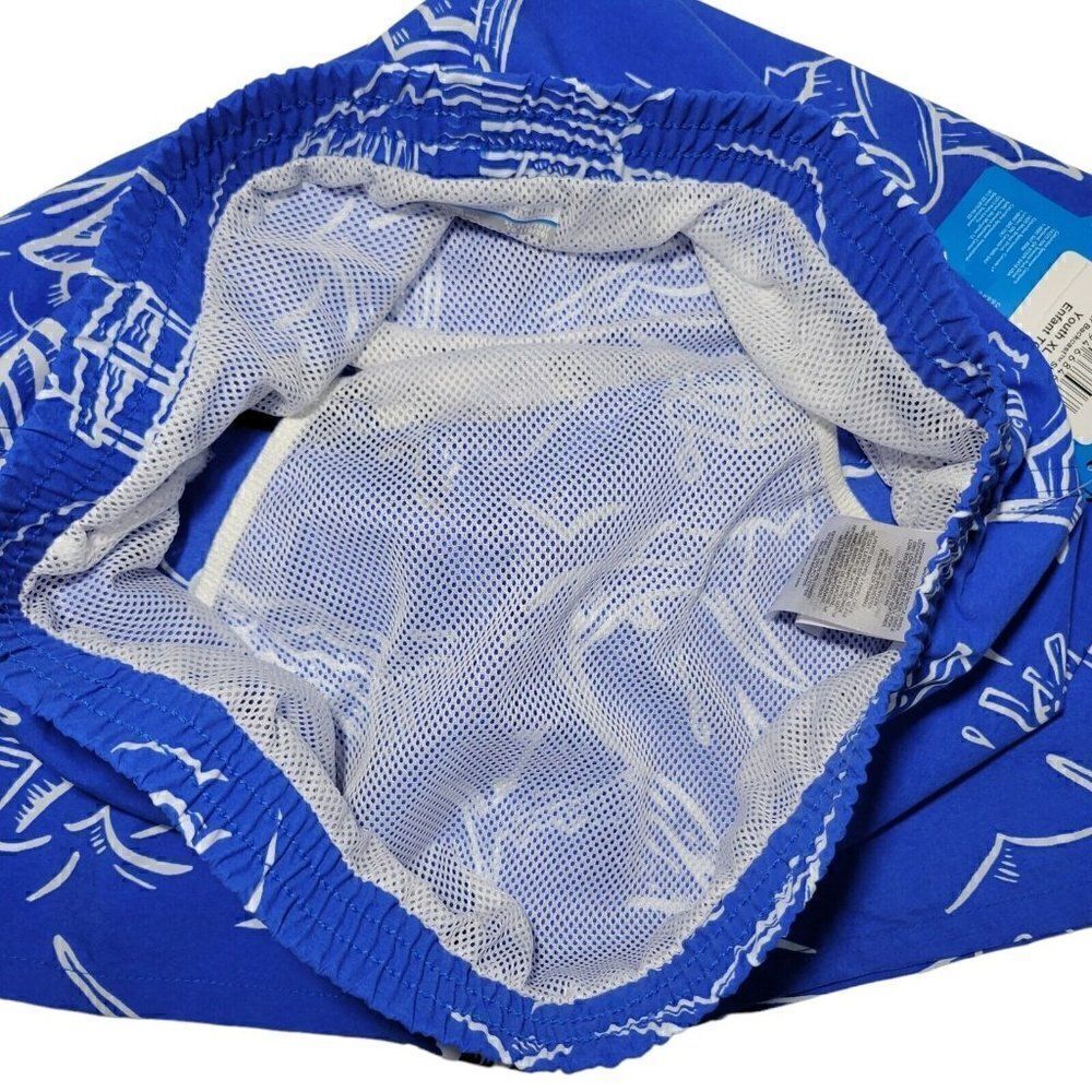 Columbia PFG Swim Trunks Boys Youth XL‎ 18/20 Super Backcast Shorts UPF 50 Lined - Picture 4 of 12